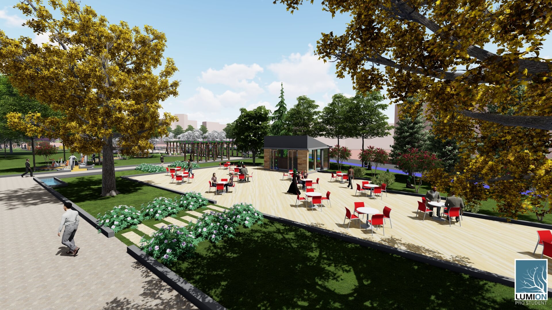 Büyükşehir Kent Parkı Projesi - Plate 10
