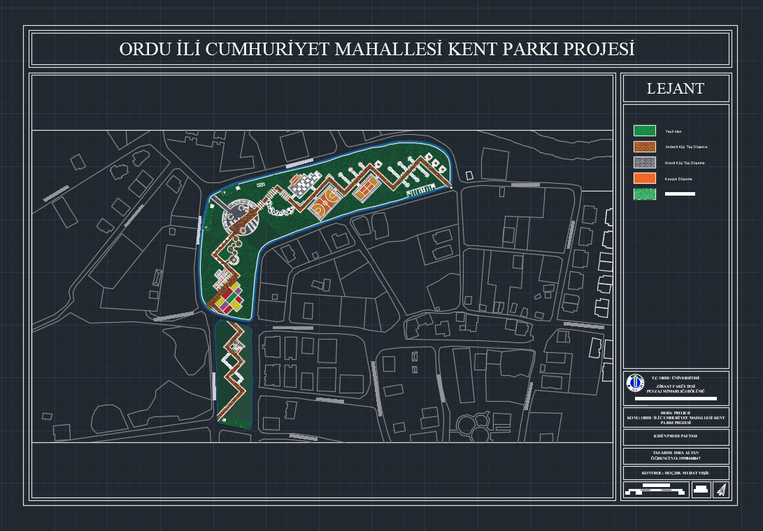 Büyükşehir Kent Parkı Projesi - Plate 19