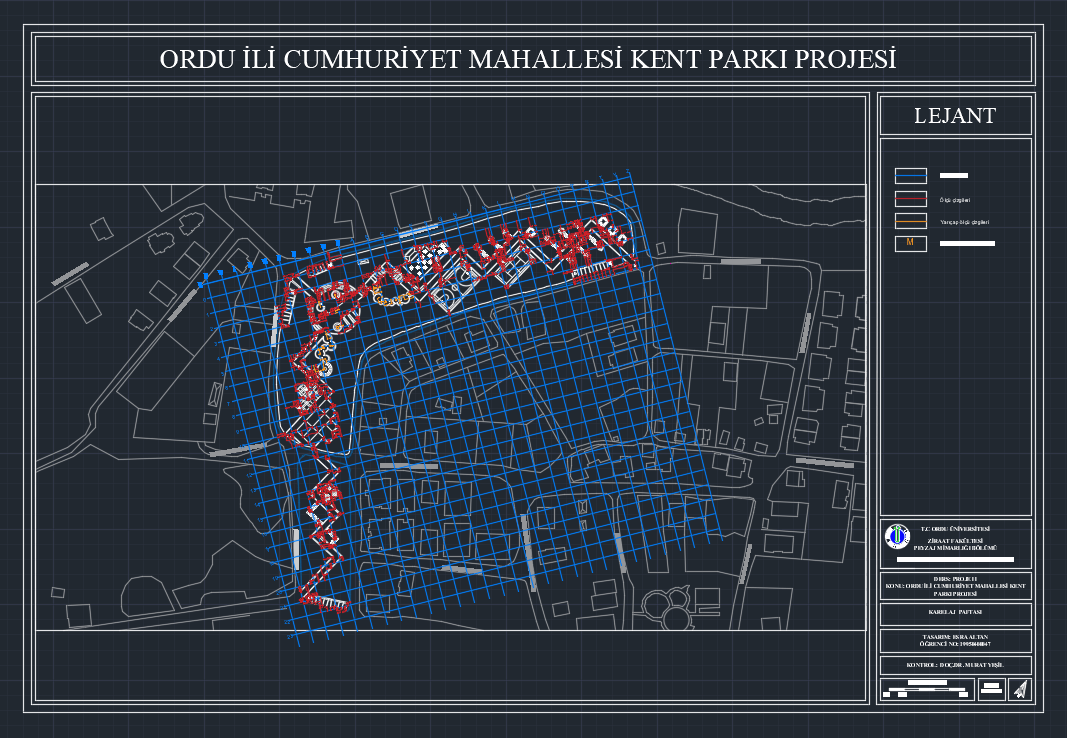 Büyükşehir Kent Parkı Projesi - Plate 21