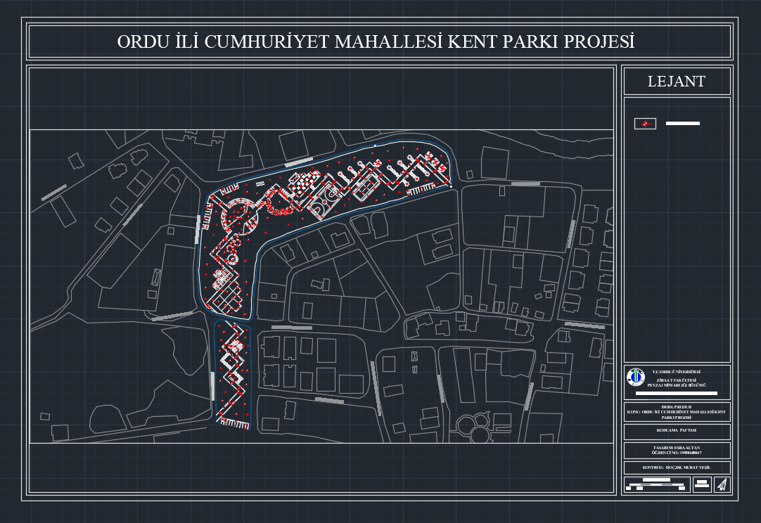 Büyükşehir Kent Parkı Projesi - Plate 23
